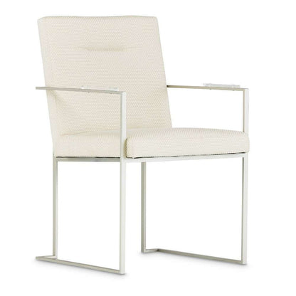 AICO by Michael Amini - Laguna Ridge - Arm Chair - Brushed Silver - 9083004-814 veiw 5