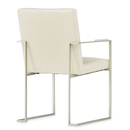 AICO by Michael Amini - Laguna Ridge - Arm Chair - Brushed Silver - 9083004-814 veiw 7
