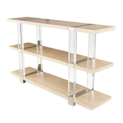 AICO by Michael Amini - Laguna Ridge - Console Table - Washed Oak - 9083223-129 veiw 1