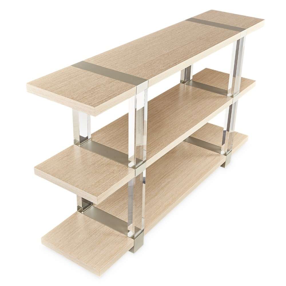 AICO by Michael Amini - Laguna Ridge - Console Table - Washed Oak - 9083223-129 veiw 7