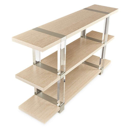 AICO by Michael Amini - Laguna Ridge - Console Table - Washed Oak - 9083223-129 veiw 7