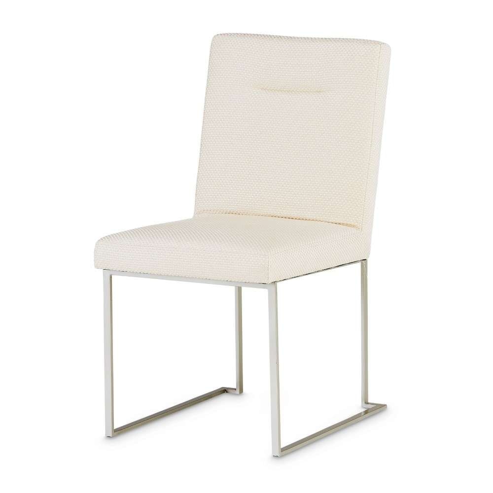 AICO by Michael Amini - Laguna Ridge - Side Chair - Brushed Silver - 9083003-814 veiw 1