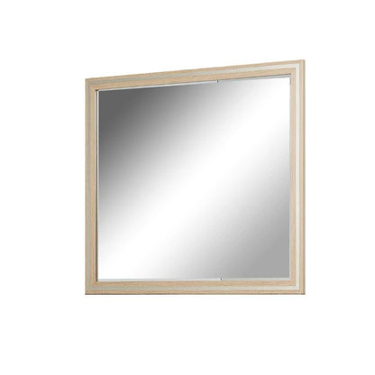 AICO by Michael Amini - Laguna Ridge - Wall Mirror - Washed Oak - 9083260-129 veiw 1