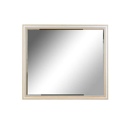 AICO by Michael Amini - Laguna Ridge - Wall Mirror - Washed Oak - 9083260-129 veiw 2