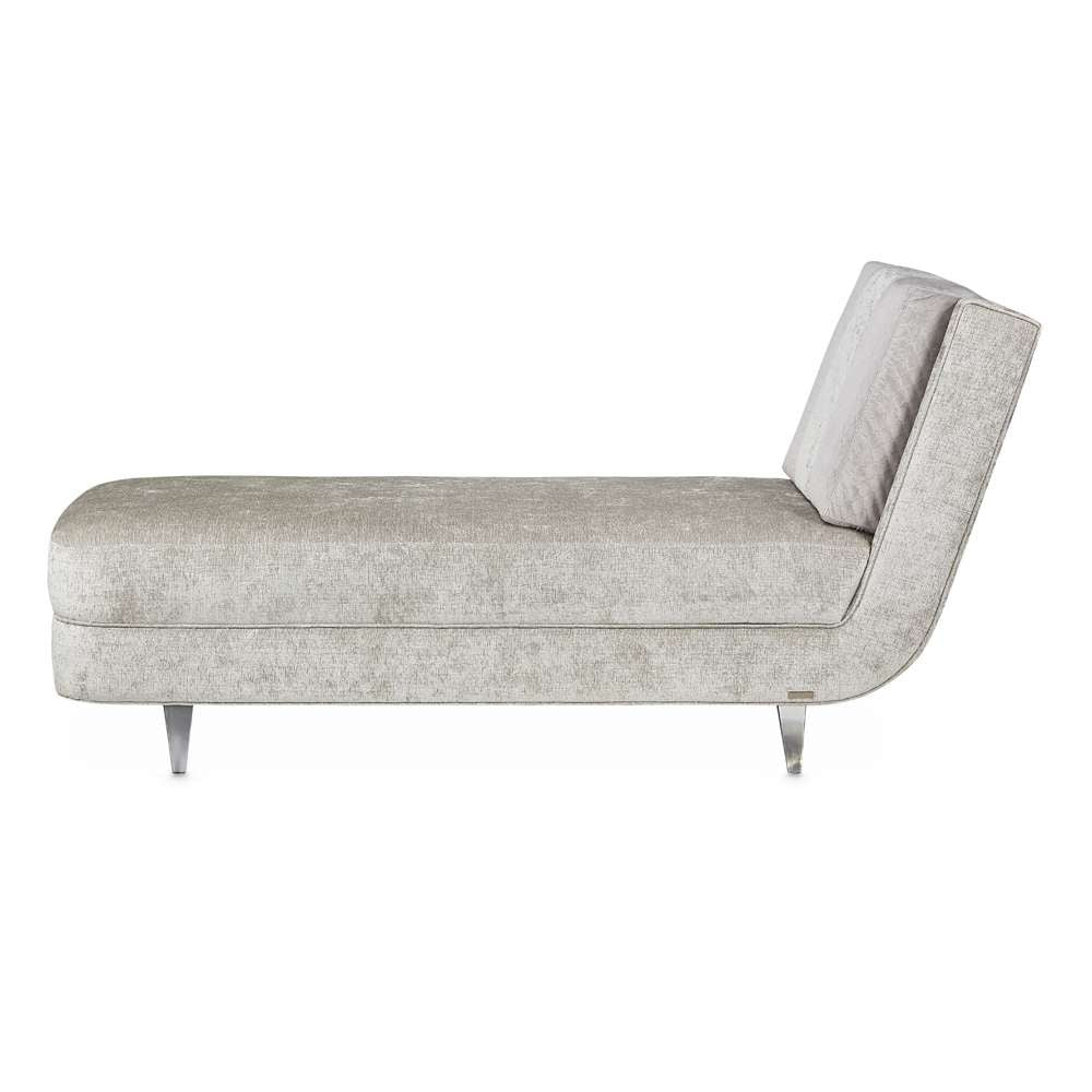 AICO by Michael Amini - Lanna Armless Chaise - Storm/Silver Mist - NLRU-LANA841-STM-823 veiw 6