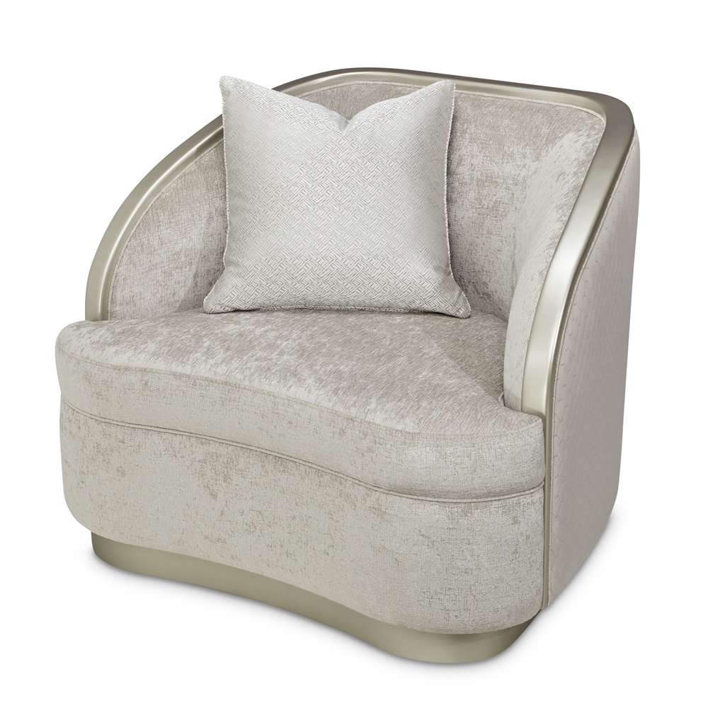 AICO by Michael Amini - Lanna Matching Chair - Storm/Silver Mist - NLRU-LANA835-STM-823 veiw 1