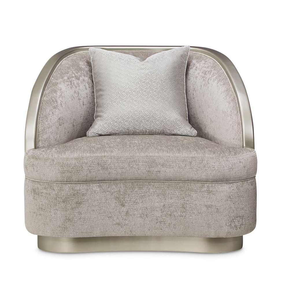 AICO by Michael Amini - Lanna Matching Chair - Storm/Silver Mist - NLRU-LANA835-STM-823 veiw 3