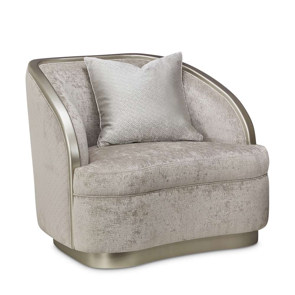 AICO by Michael Amini - Lanna Matching Chair - Storm/Silver Mist - NLRU-LANA835-STM-823 veiw 7