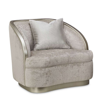 AICO by Michael Amini - Lanna Matching Chair - Storm/Silver Mist - NLRU-LANA835-STM-823 veiw 7