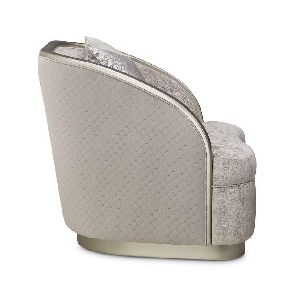 AICO by Michael Amini - Lanna Matching Chair - Storm/Silver Mist - NLRU-LANA835-STM-823 veiw 8