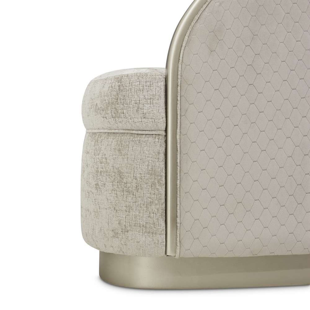 AICO by Michael Amini - Lanna Matching Chair - Storm/Silver Mist - NLRU-LANA835-STM-823 veiw 11