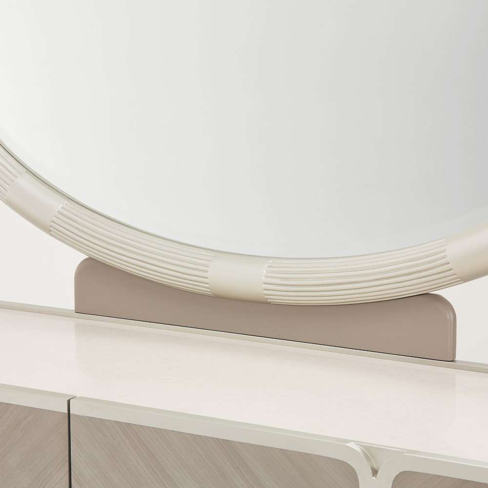 AICO by Michael Amini - Lanterna Dresser & Mirror - Silver Mist - N9032050-60-823 veiw 3