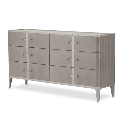 AICO by Michael Amini - Lanterna Dresser - Silver Mist - N9032050-823 veiw 1