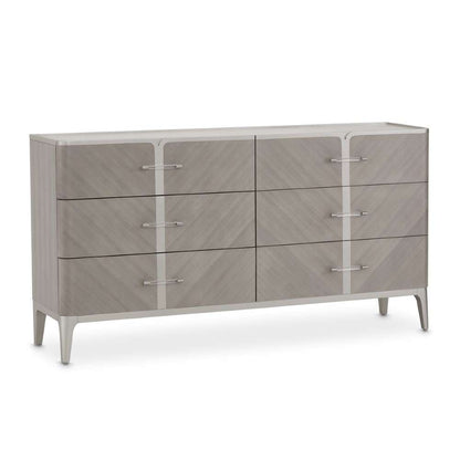 AICO by Michael Amini - Lanterna Dresser - Silver Mist - N9032050-823 veiw 3