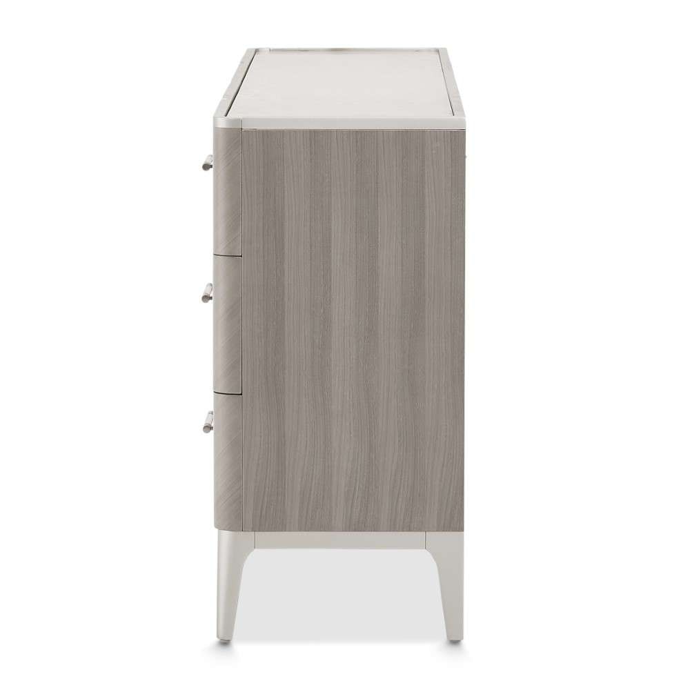 AICO by Michael Amini - Lanterna Dresser - Silver Mist - N9032050-823 veiw 8