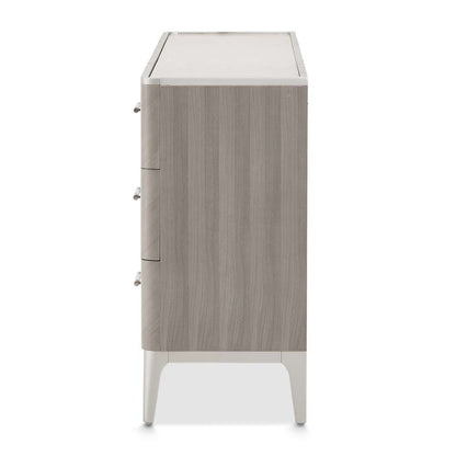 AICO by Michael Amini - Lanterna Dresser - Silver Mist - N9032050-823 veiw 8