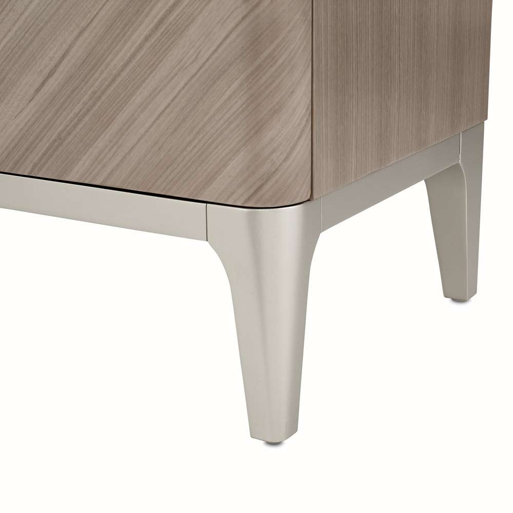 AICO by Michael Amini - Lanterna Highboy Chest - Silver Mist - 9032070-823 veiw 3