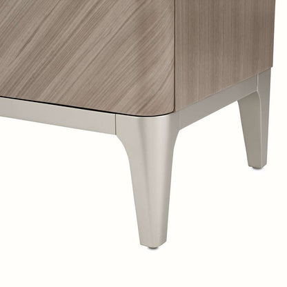 AICO by Michael Amini - Lanterna Highboy Chest - Silver Mist - 9032070-823 veiw 3