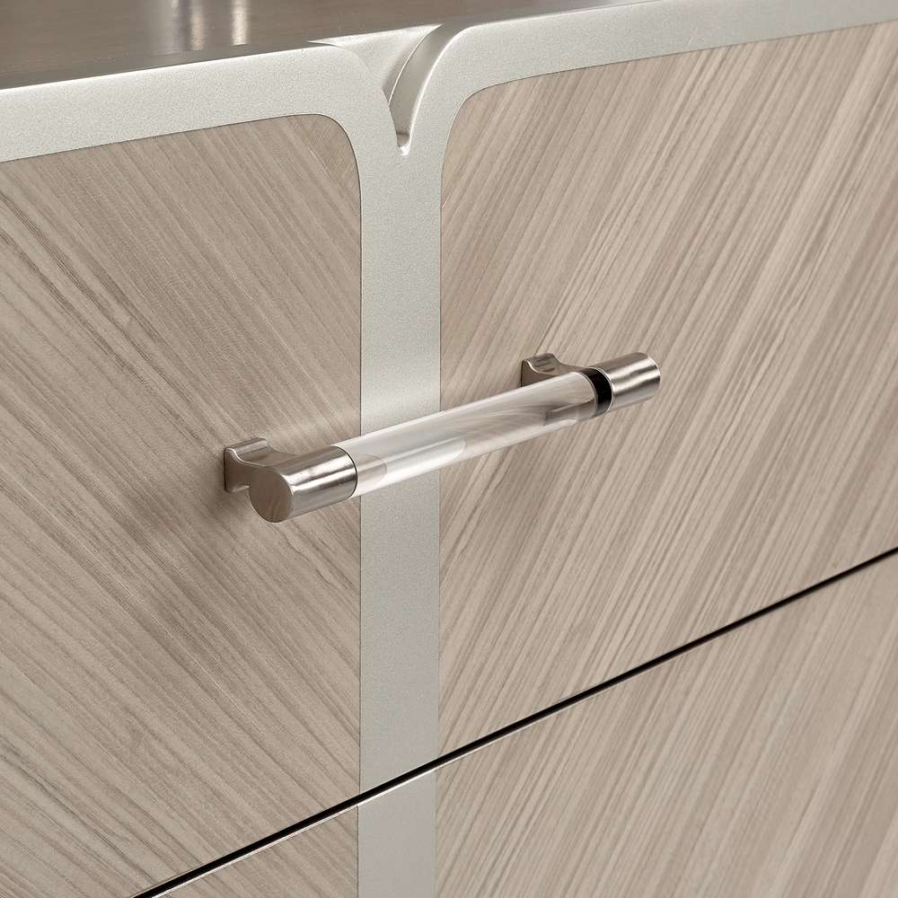 AICO by Michael Amini - Lanterna Highboy Chest - Silver Mist - 9032070-823 veiw 4