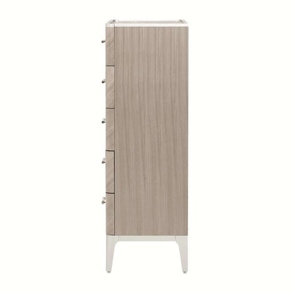 AICO by Michael Amini - Lanterna Highboy Chest - Silver Mist - 9032070-823 veiw 5