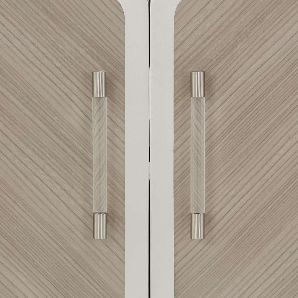 AICO by Michael Amini - Lanterna Media Cabinet - Silver Mist - 9032081-823 veiw 6