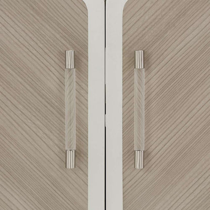 AICO by Michael Amini - Lanterna Media Cabinet - Silver Mist - 9032081-823 veiw 6