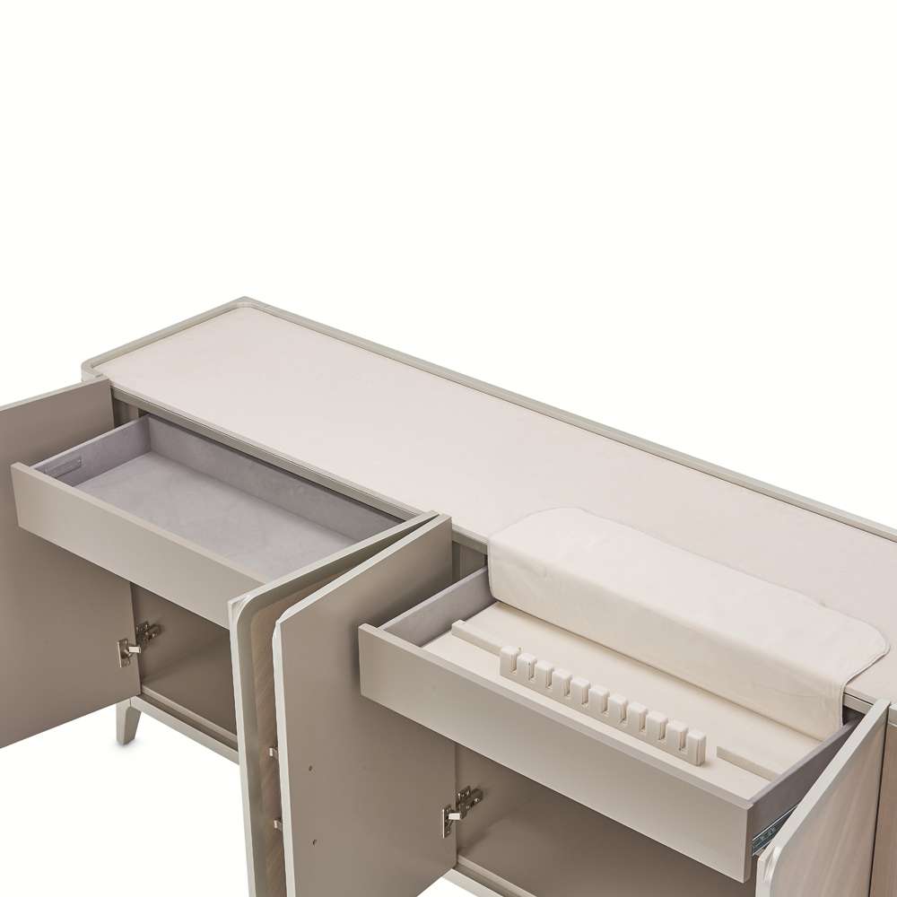 AICO by Michael Amini - Lanterna Sideboard - Silver Mist - 9032007-823 veiw 5