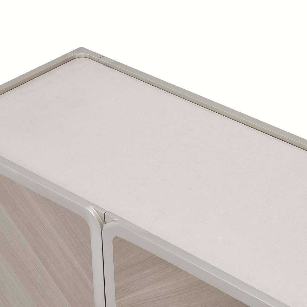 AICO by Michael Amini - Lanterna Sideboard - Silver Mist - 9032007-823 veiw 6