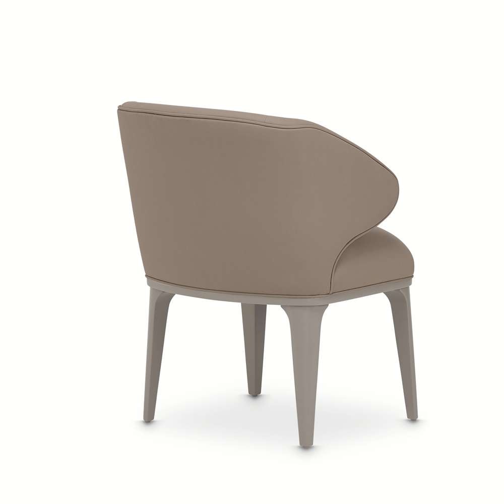 AICO by Michael Amini - Lanterna Vanity Chair - Silver Mist - 9032244-823 veiw 5