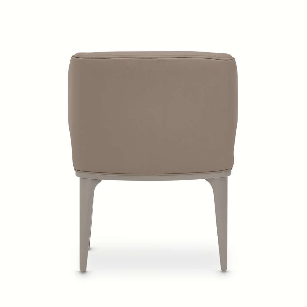 AICO by Michael Amini - Lanterna Vanity Chair - Silver Mist - 9032244-823 veiw 6