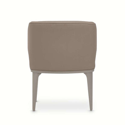 AICO by Michael Amini - Lanterna Vanity Chair - Silver Mist - 9032244-823 veiw 6