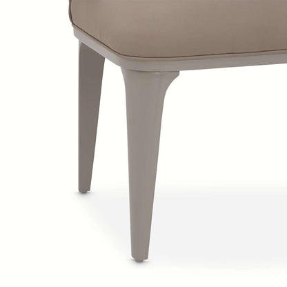 AICO by Michael Amini - Lanterna Vanity Chair - Silver Mist - 9032244-823 veiw 8