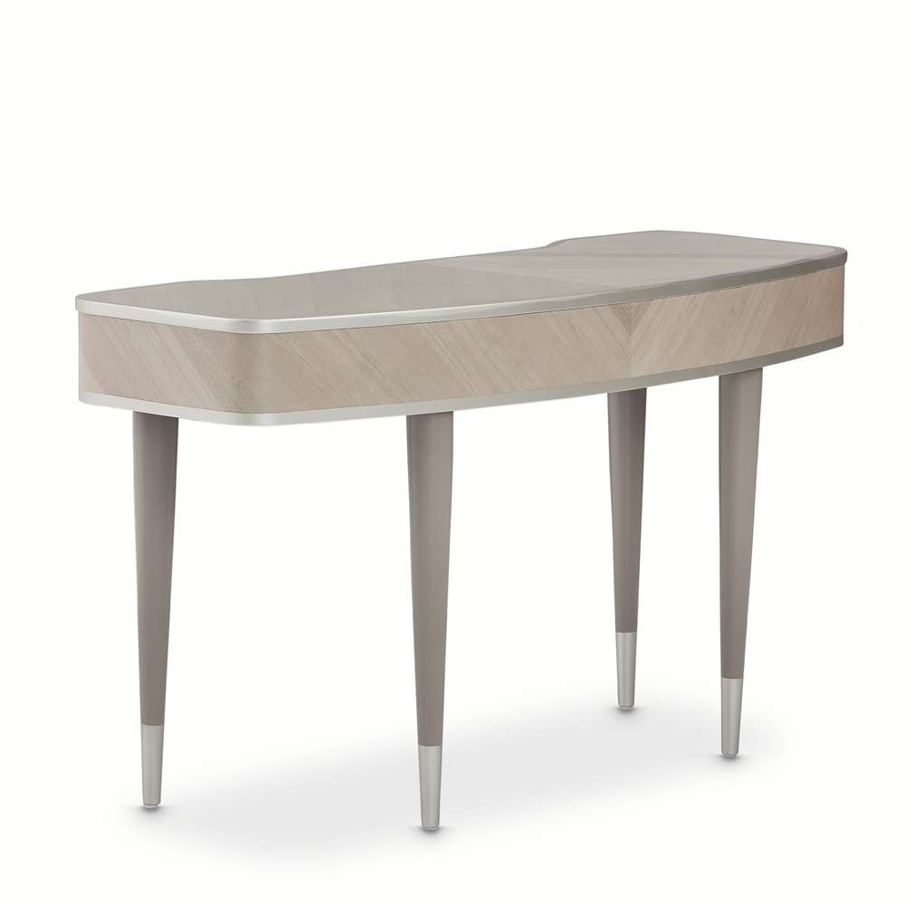 AICO by Michael Amini - Lanterna Vanity/Writing Desk - Silver Mist - 9032058-823 veiw 6