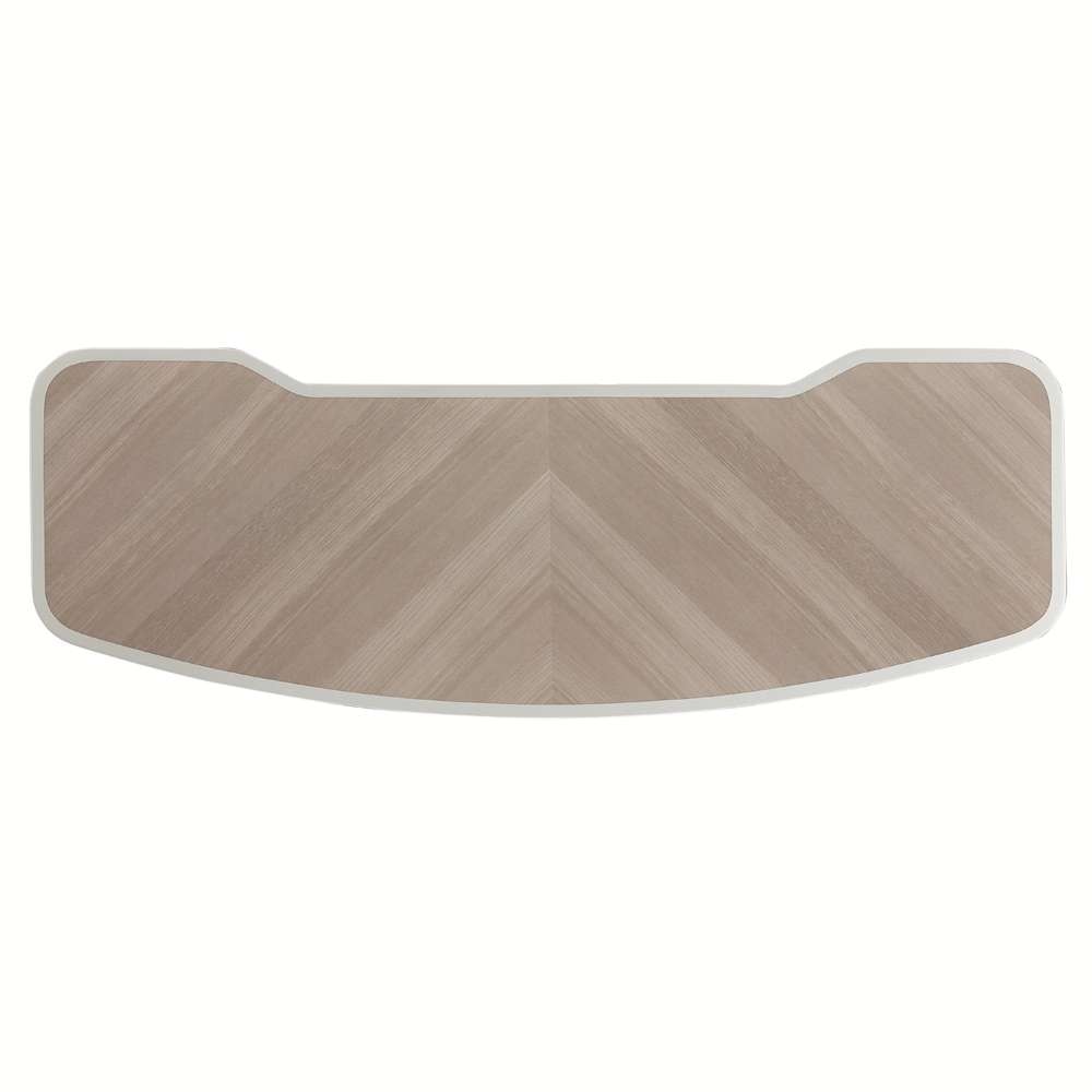AICO by Michael Amini - Lanterna Vanity/Writing Desk - Silver Mist - 9032058-823 veiw 7