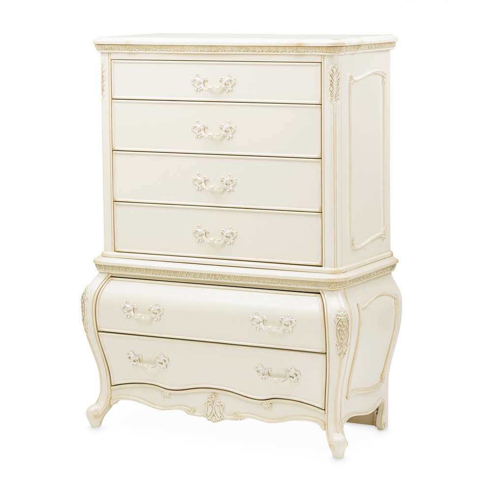 AICO by Michael Amini - Lavelle Classic Pearl - 6-Drawer Chest - Classic Pearl - 54070SA-113_CLOSEOUT veiw 1