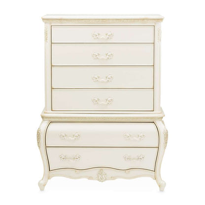 AICO by Michael Amini - Lavelle Classic Pearl - 6-Drawer Chest - Classic Pearl - 54070SA-113_CLOSEOUT veiw 2