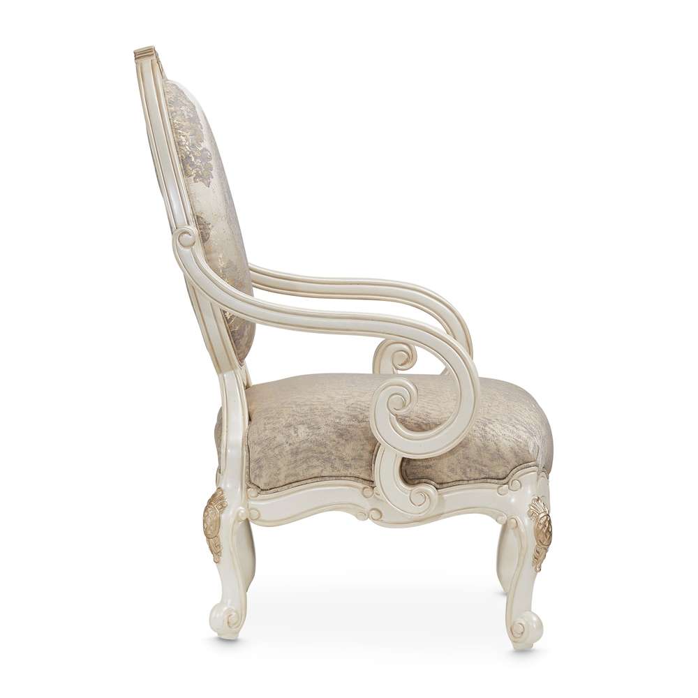 AICO by Michael Amini - Lavelle Classic Pearl Oval Back Wood Chair - Mystic - 54834-MYSTC-113_CLOSEOUT veiw 6