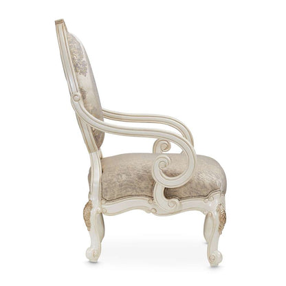 AICO by Michael Amini - Lavelle Classic Pearl Oval Back Wood Chair - Mystic - 54834-MYSTC-113_CLOSEOUT veiw 6