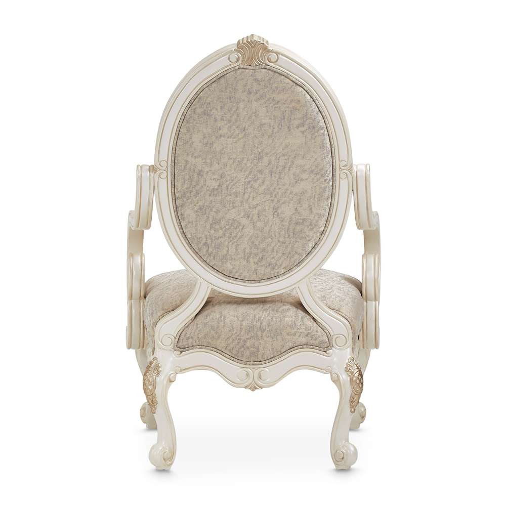 AICO by Michael Amini - Lavelle Classic Pearl Oval Back Wood Chair - Mystic - 54834-MYSTC-113_CLOSEOUT veiw 7