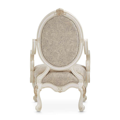 AICO by Michael Amini - Lavelle Classic Pearl Oval Back Wood Chair - Mystic - 54834-MYSTC-113_CLOSEOUT veiw 7