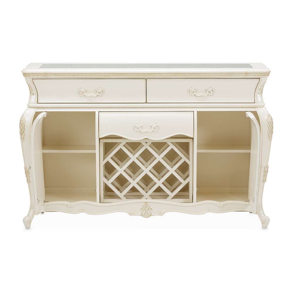 AICO by Michael Amini - Lavelle Classic Pearl - Sideboard - Classic Pearl - 54007-113_CLOSEOUT veiw 3