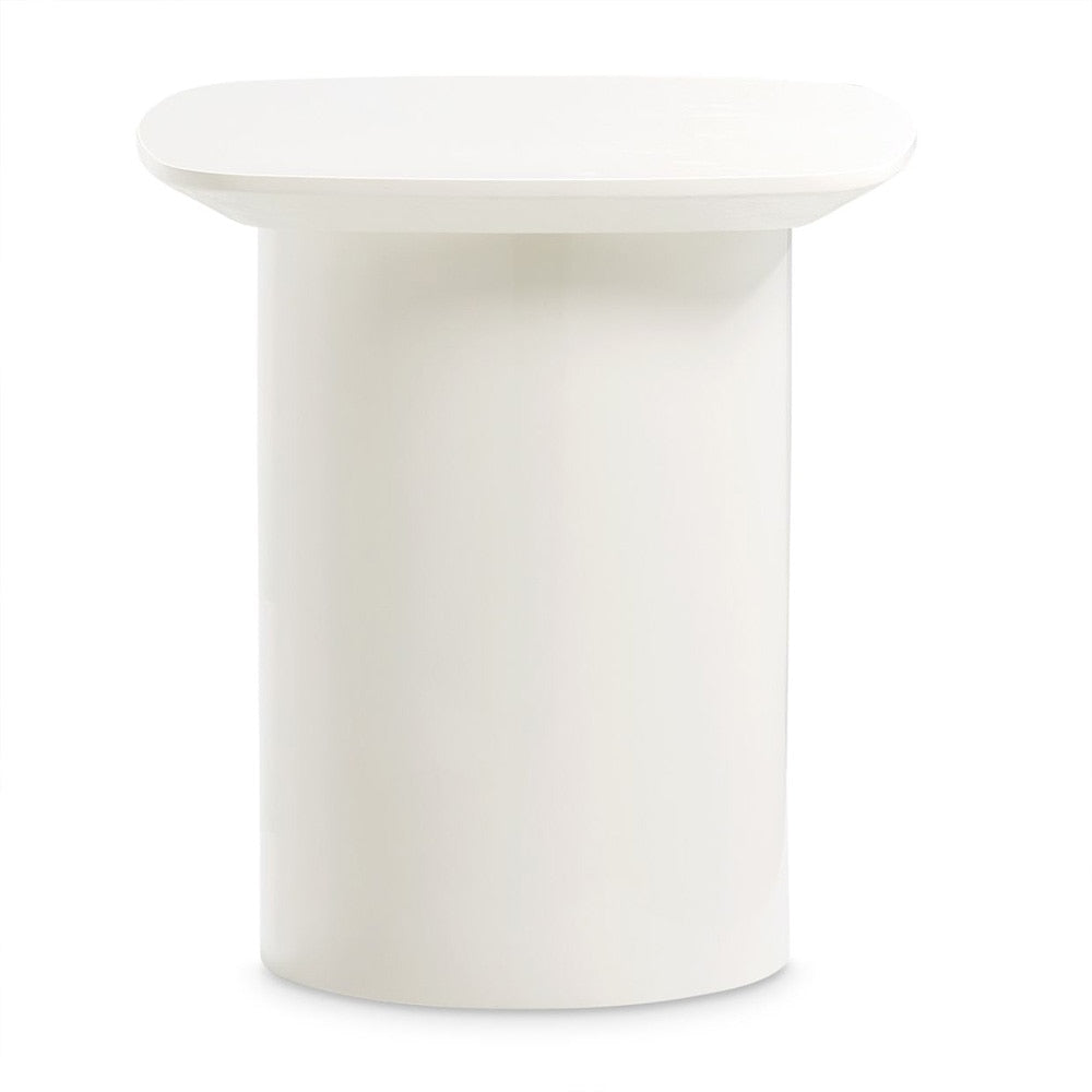 AICO by Michael Amini - Le Montreaux Accent Table - Cloud White - LFR-MTRX222-108 veiw 1