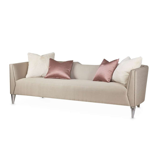 AICO by Michael Amini - Linea Sofa - Metallic/Silver Mist - NLRU-LNEA815-MTL-823 veiw 1
