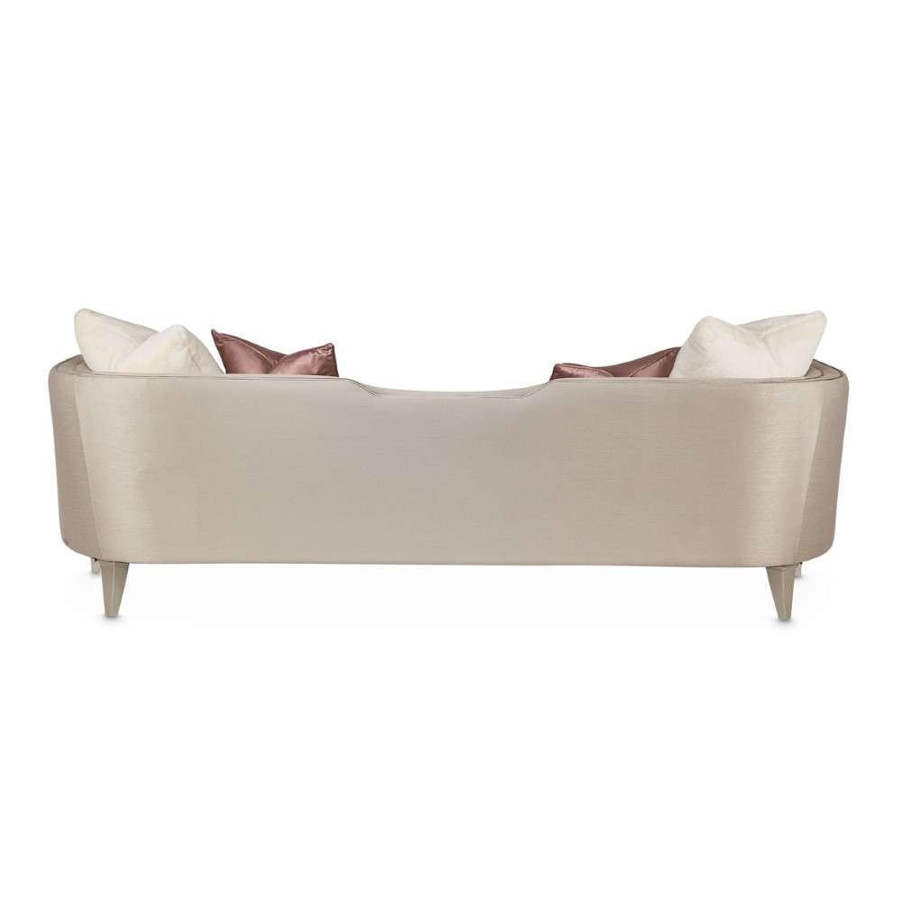 AICO by Michael Amini - Linea Sofa - Metallic/Silver Mist - NLRU-LNEA815-MTL-823 veiw 3