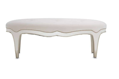 AICO by Michael Amini - London Place Bed Bench - Creamy Pearl - N9004904-112 veiw 2
