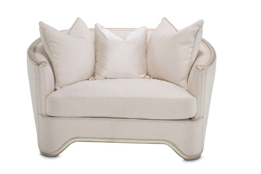 AICO by Michael Amini - London Place Chair and a Half - Champagne - NC9004838-CHPGN-124 veiw 2