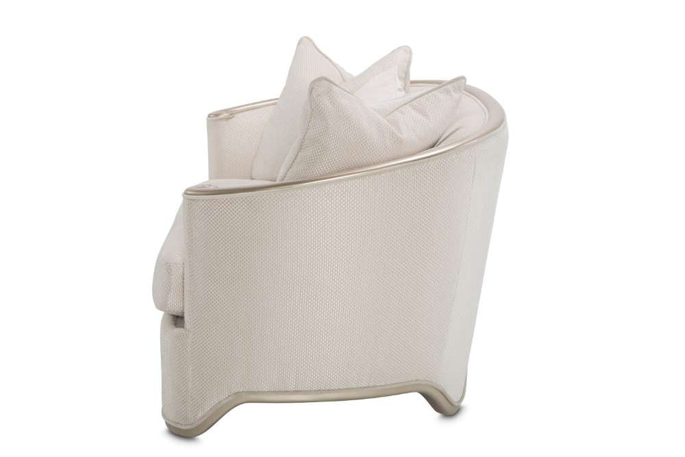 AICO by Michael Amini - London Place Chair and a Half - Champagne - NC9004838-CHPGN-124 veiw 3