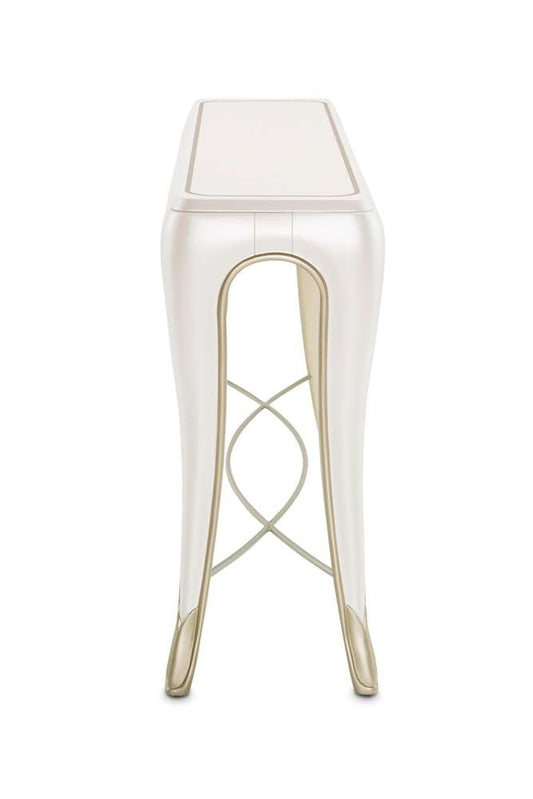 AICO by Michael Amini - London Place Console Table - Creamy Pearl - N9004223-112 veiw 2