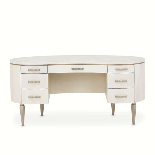 AICO by Michael Amini - London Place Desk - Creamy Pearl - N9004207-112 veiw 1