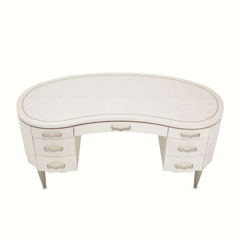 AICO by Michael Amini - London Place Desk - Creamy Pearl - N9004207-112 veiw 4